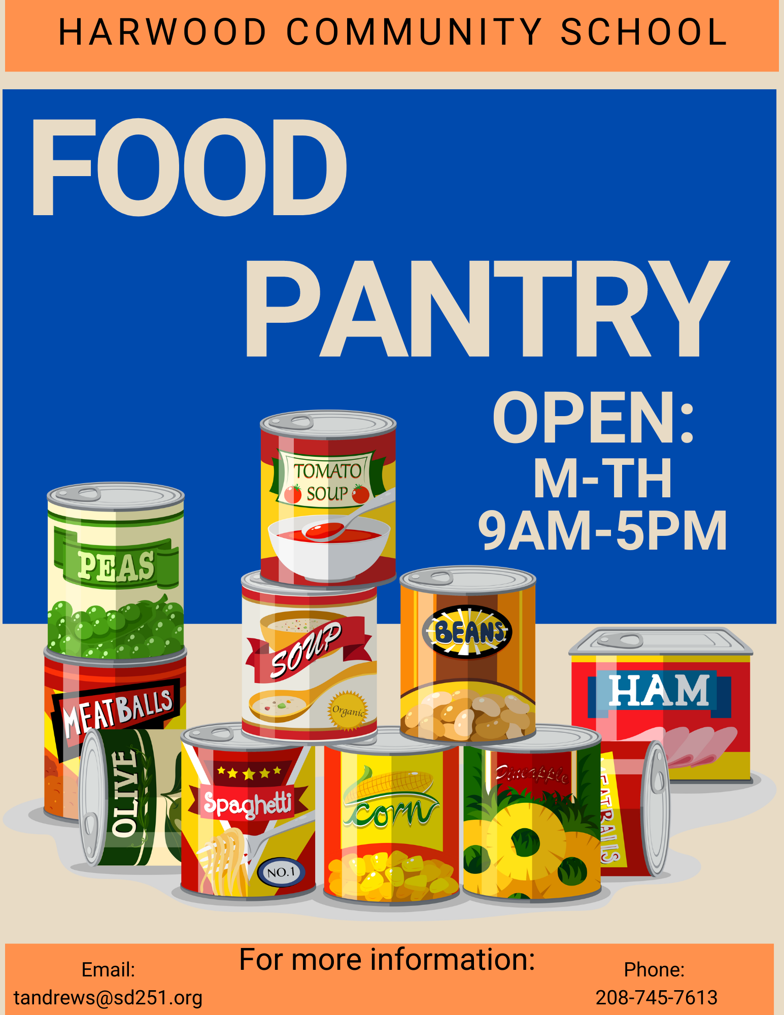 Food Pantry Poster